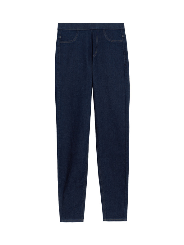 Marks & Spencer Marks & Spencer Sötétkék női magas derekú Jeggings