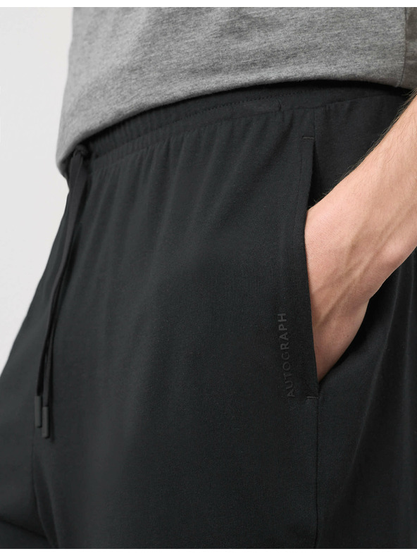 Marks & Spencer Férfi fekete Marks & Spencer Supima® pizsamanadrág