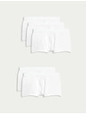Marks & Spencer Öt darabos férfi boxeralsó készlet fehér színben Marks & Spencer