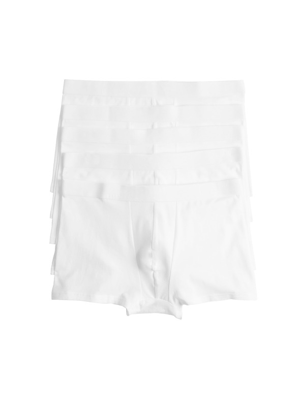 Marks & Spencer Öt darabos férfi boxeralsó készlet fehér színben Marks & Spencer