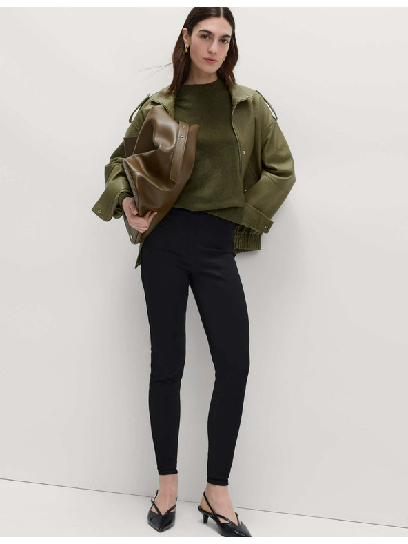 Marks & Spencer Magas derekú jeggings Marks & Spencer fekete