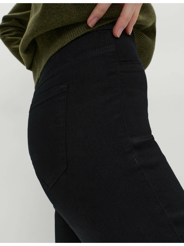 Marks & Spencer Magas derekú jeggings Marks & Spencer fekete
