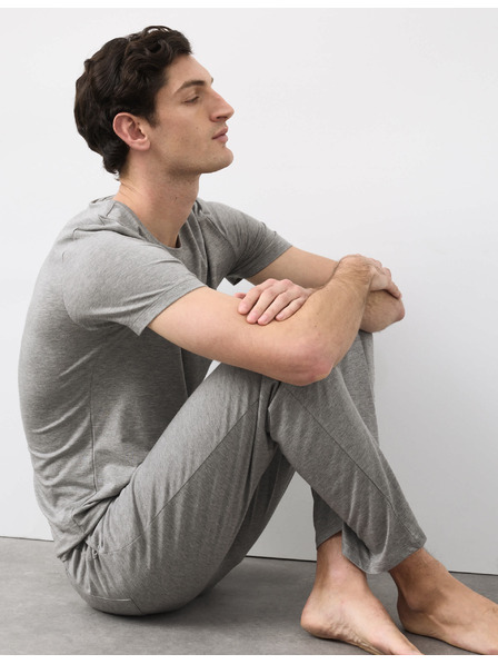 Marks & Spencer Marks & Spencer Supima® pamut és modál pizsamanadrág szürke, szürke