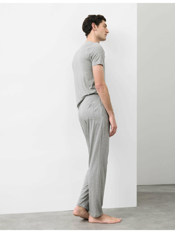 Marks & Spencer Marks & Spencer Supima® pamut és modál pizsamanadrág szürke, szürke