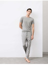 Marks & Spencer Marks & Spencer Supima® pamut és modál pizsamanadrág szürke, szürke