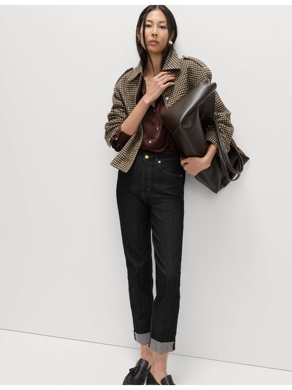 Marks & Spencer Elegáns Harper cigarettaszabású farmer Marks & Spencer fekete