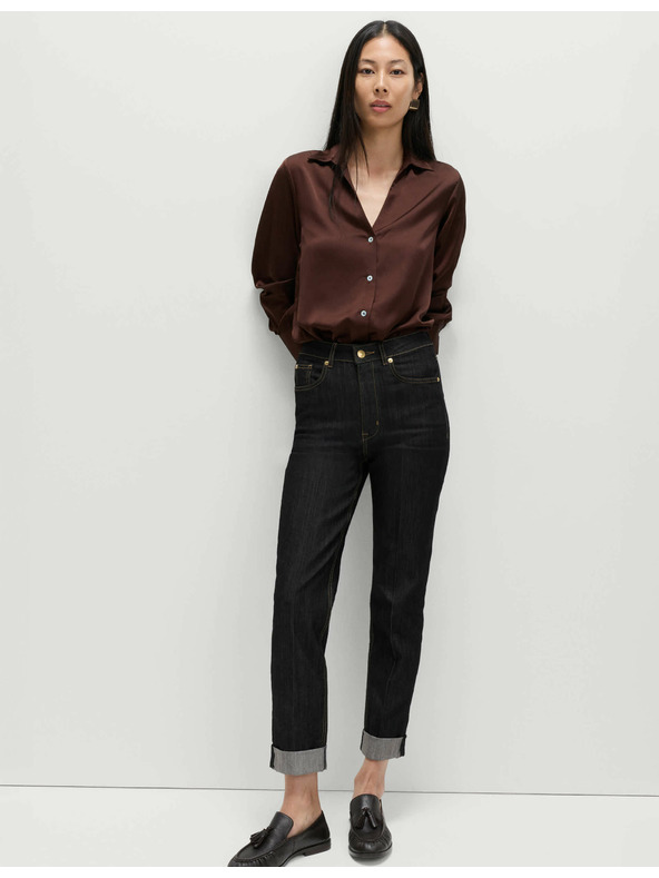 Marks & Spencer Elegáns Harper cigarettaszabású farmer Marks & Spencer fekete