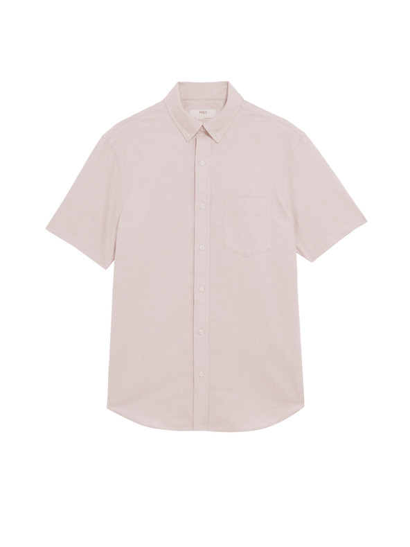 Marks & Spencer Tiszta pamutból készült oxfordi ing The Ultimate Marks & Spencer narancssárga