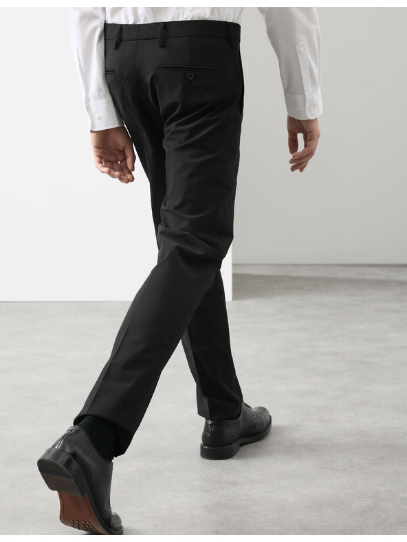 Marks & Spencer Enyhén szűkített nadrág, gyapjúkeverék Marks & Spencer