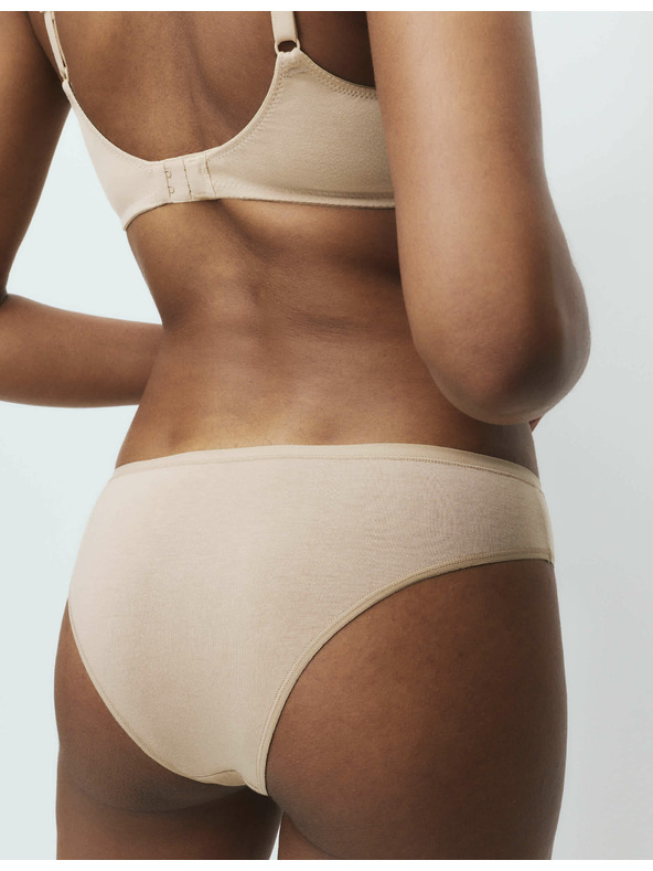 Marks & Spencer Modal anyagú brazil fazonú alsónemű, láthatatlan szegéllyel, 5 db Marks & Spencer bézs