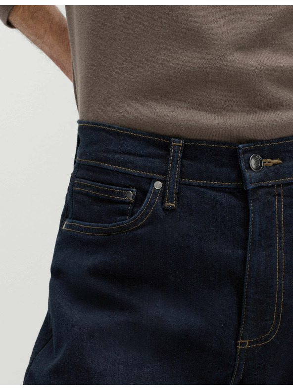 Marks & Spencer Sztreccs farmer egyenes szárral, Marks & Spencer sötétkék