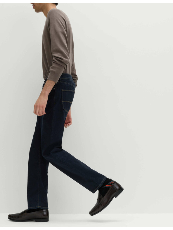 Marks & Spencer Sztreccs farmer egyenes szárral, Marks & Spencer sötétkék