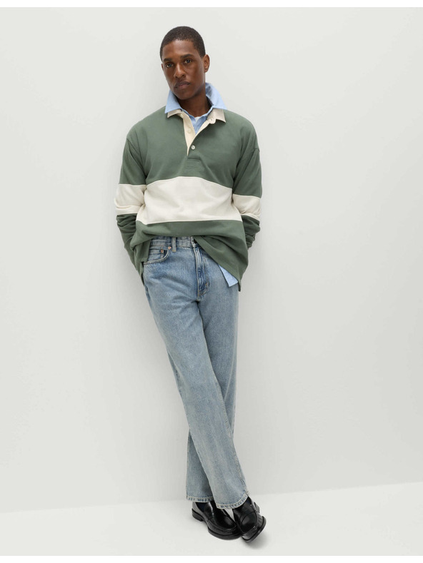 Marks & Spencer Authentic bő szabású farmer, Marks & Spencer kék