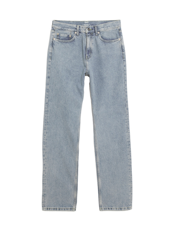 Marks & Spencer Authentic bő szabású farmer, Marks & Spencer kék