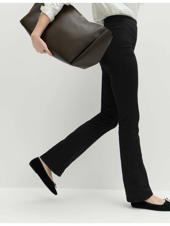 Marks & Spencer Marks & Spencer jeggings szélesedő szárral, fekete