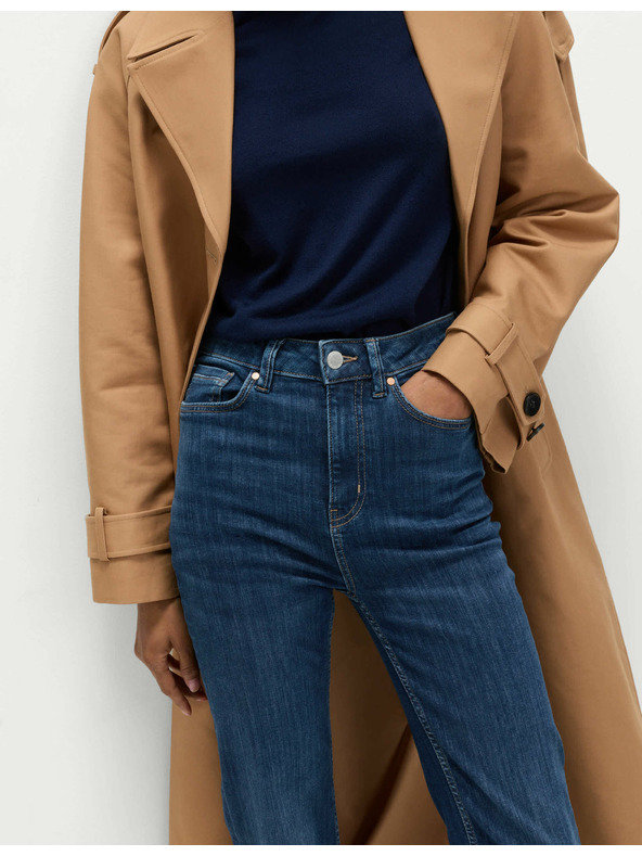 Marks & Spencer Marks & Spencer szuper puha Harper magas derekú farmer, sötétkék