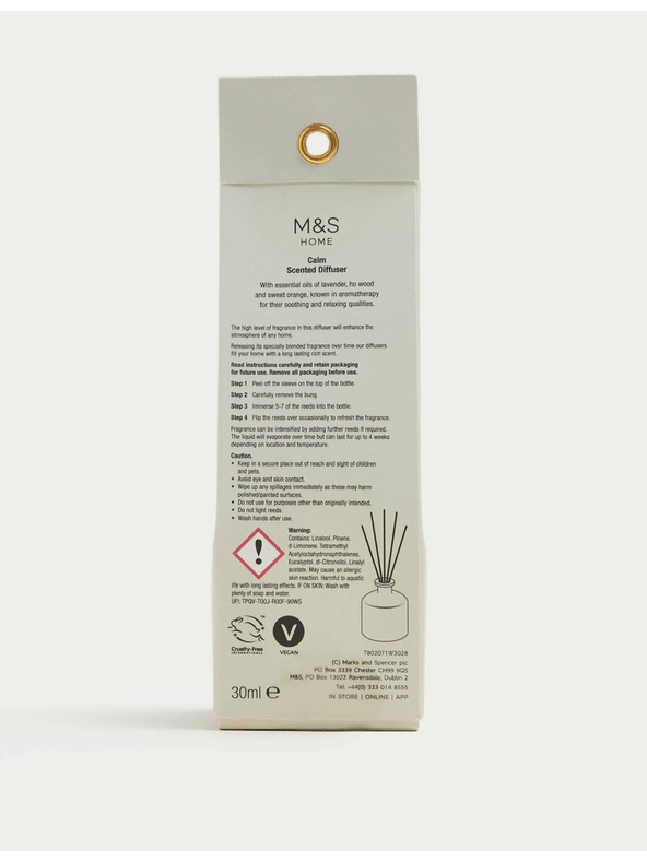 Marks & Spencer Marks & Spencer nyugtató mini diffúzor, 30 ml sárga