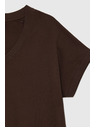 Moodo Póló kiválással barna Moodo
