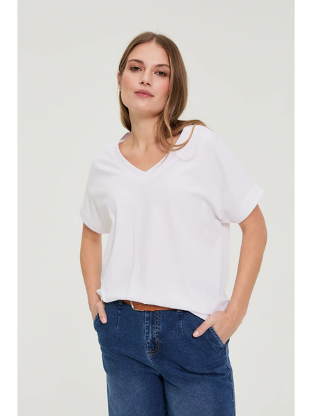 Moodo Póló kiválással fehér Moodo