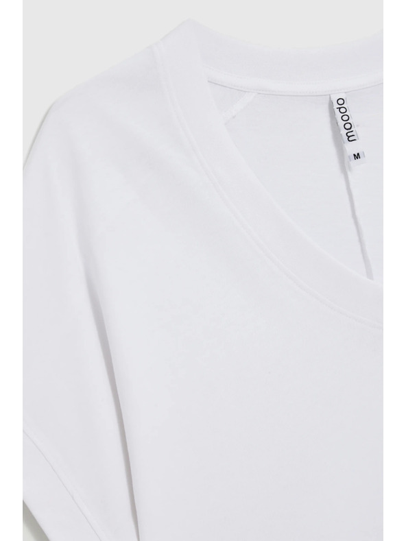 Moodo Póló kiválással fehér Moodo