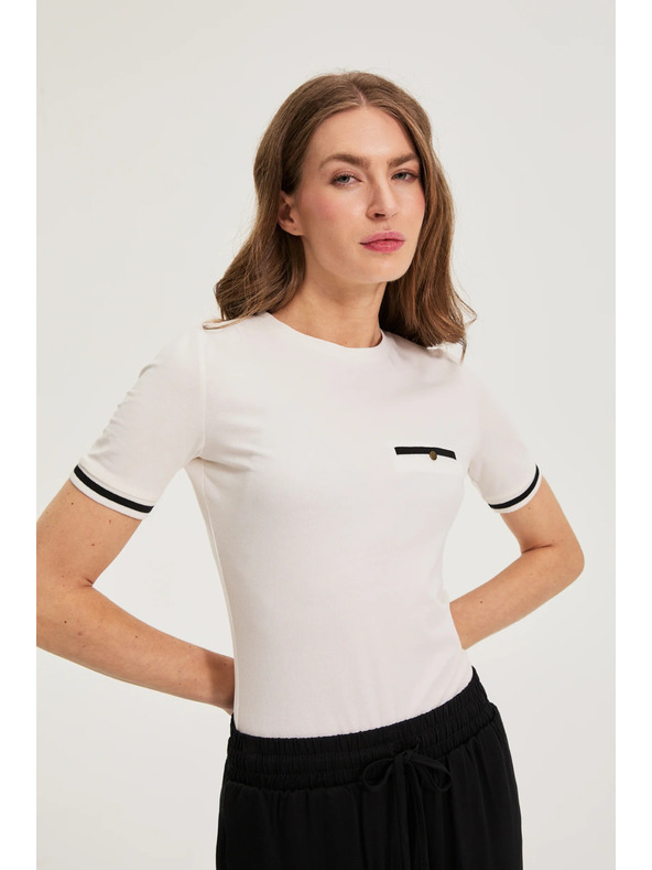 Moodo Pamut póló fehér Moodo