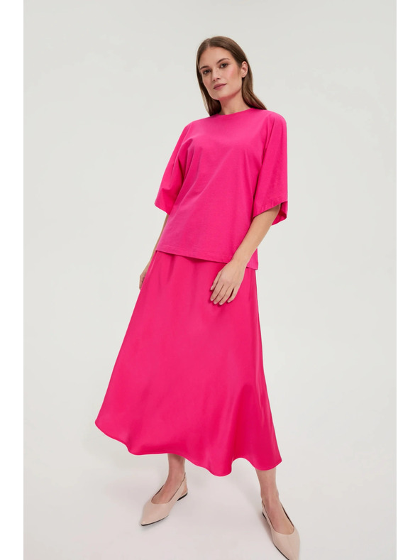 Moodo Blúz széles ujjakkal lila Moodo