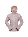ALPINE PRO Női softshell mellény-kabát 2in1 membránnal ALPINE PRO SPERTA 2 pale mauve