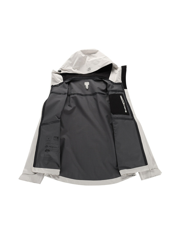 ALPINE PRO Női vízálló dzseki ptx membránnal ALPINE PRO ZARRA 2 holdfény