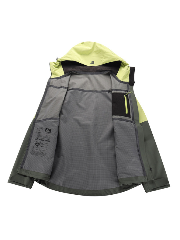 ALPINE PRO Női dzseki ptx membránnal ALPINE PRO ZARRA 2 green oasis