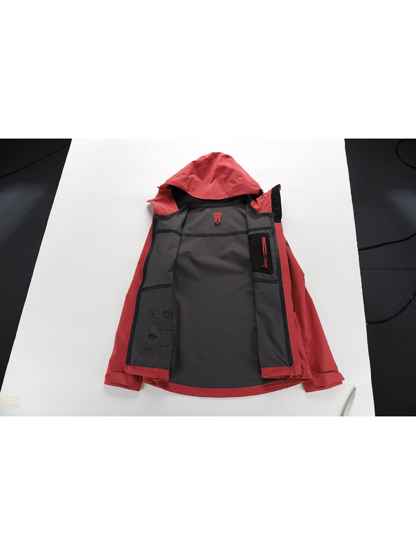 ALPINE PRO Női vízálló dzseki ptx membránnal ALPINE PRO ZARRA 2 kardinál piros