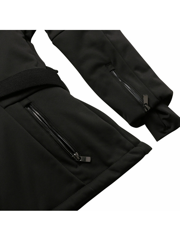 ALPINE PRO Női sí softshell dzseki membránnal ALPINE PRO DOWELA 2 black