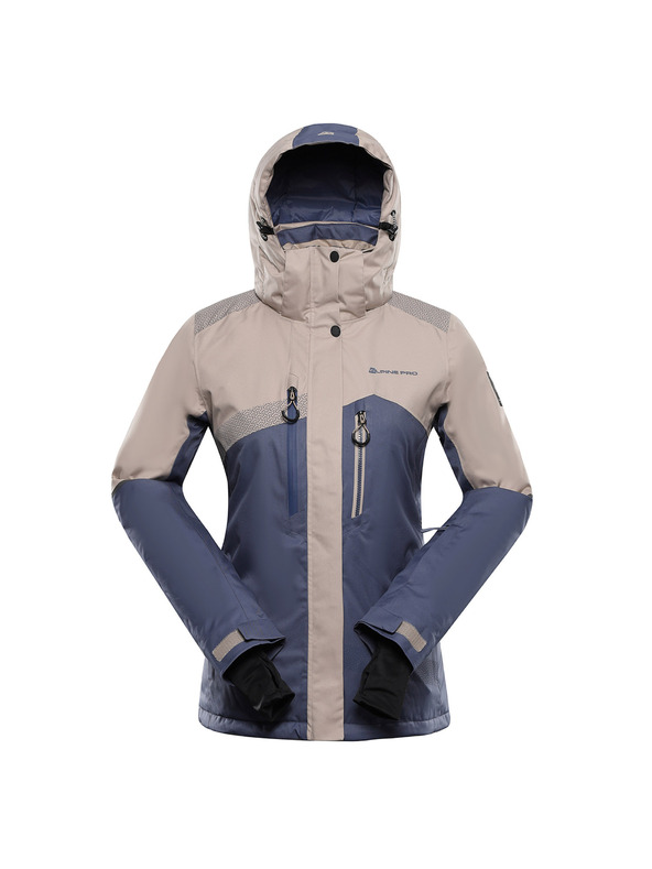 ALPINE PRO Női síbunda ptx snow membránnal ALPINE PRO DEARA 2 simply taupe