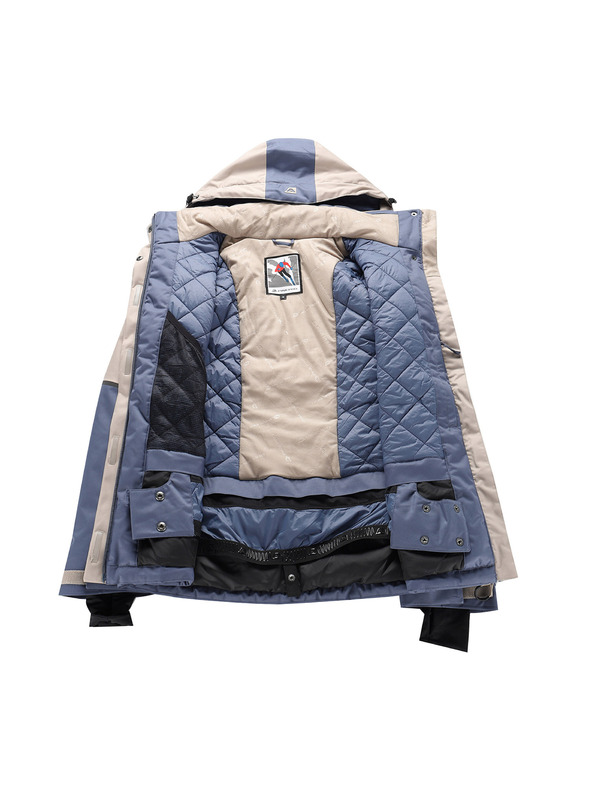 ALPINE PRO Női síbunda ptx snow membránnal ALPINE PRO DEARA 2 simply taupe