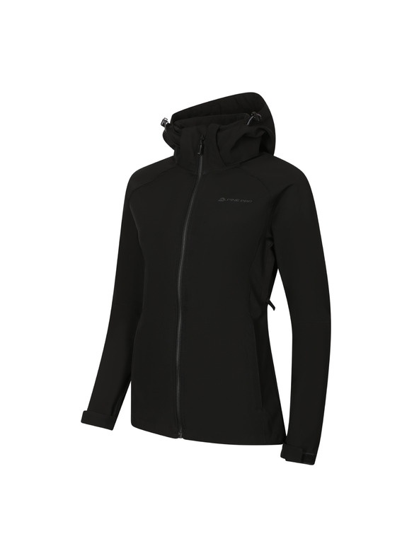 ALPINE PRO Női softshell dzseki membránnal ALPINE PRO HOORA black