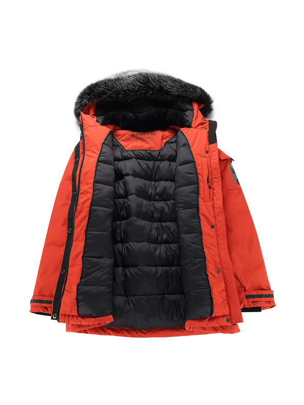 ALPINE PRO Női téli dzseki ptx membránnal ALPINE PRO WERDA 2 vörös agyag
