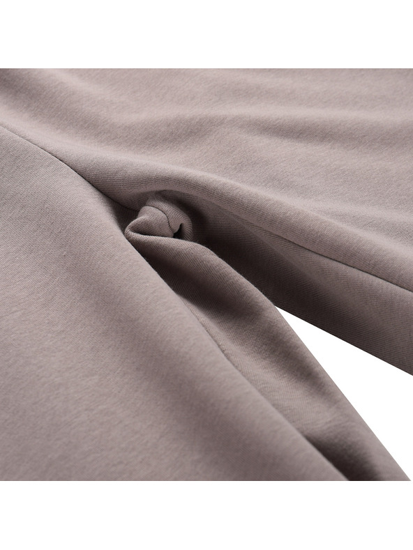 ALPINE PRO Női pamut melegítőnadrág ALPINE PRO DAKKA driftwood