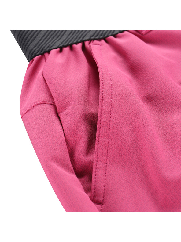 ALPINE PRO Női gyorsan száradó rövidnadrág ALPINE PRO ZAMBA 4 fukszia piros