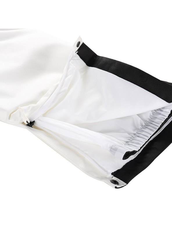 ALPINE PRO Női sínadrág ptx snow membránnal ALPINE PRO EDESA fehér