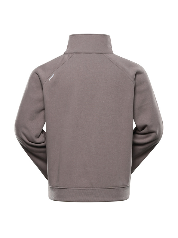 ALPINE PRO Női pamut pulóver ALPINE PRO NEGGA driftwood