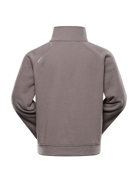 ALPINE PRO Női pamut pulóver ALPINE PRO NEGGA driftwood