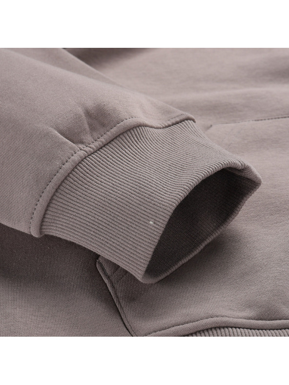 ALPINE PRO Női pamut pulóver ALPINE PRO NEGGA driftwood