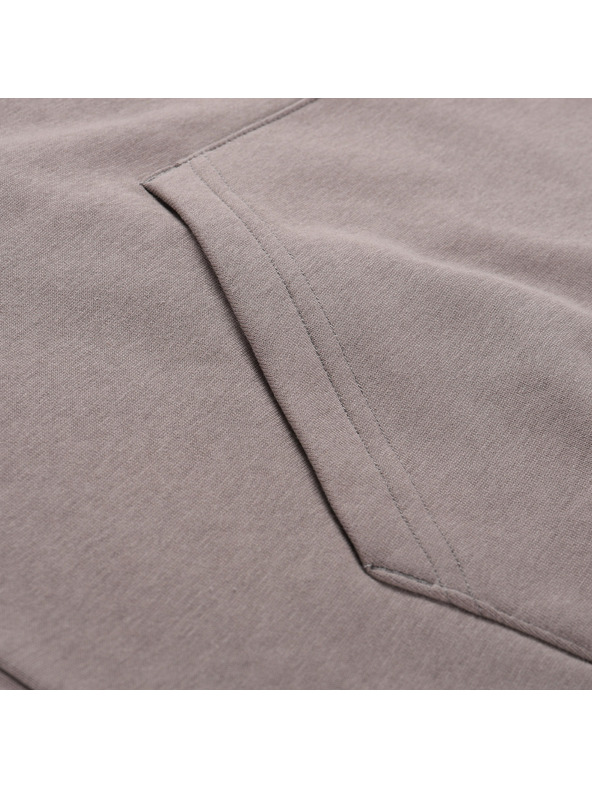 ALPINE PRO Női pamut pulóver ALPINE PRO NEGGA driftwood