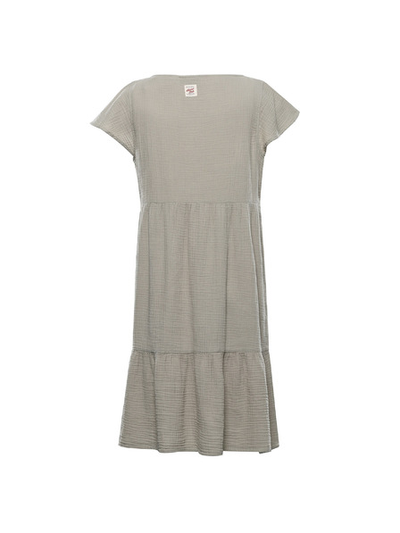 ALPINE PRO Női pamut ruha ALPINE PRO AKESA abbey stone