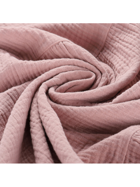 ALPINE PRO Női pamut ruha ALPINE PRO AKESA pale mauve