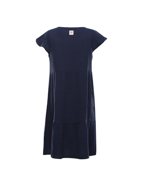 ALPINE PRO Női pamut ruha ALPINE PRO AKESA moonlit ocean