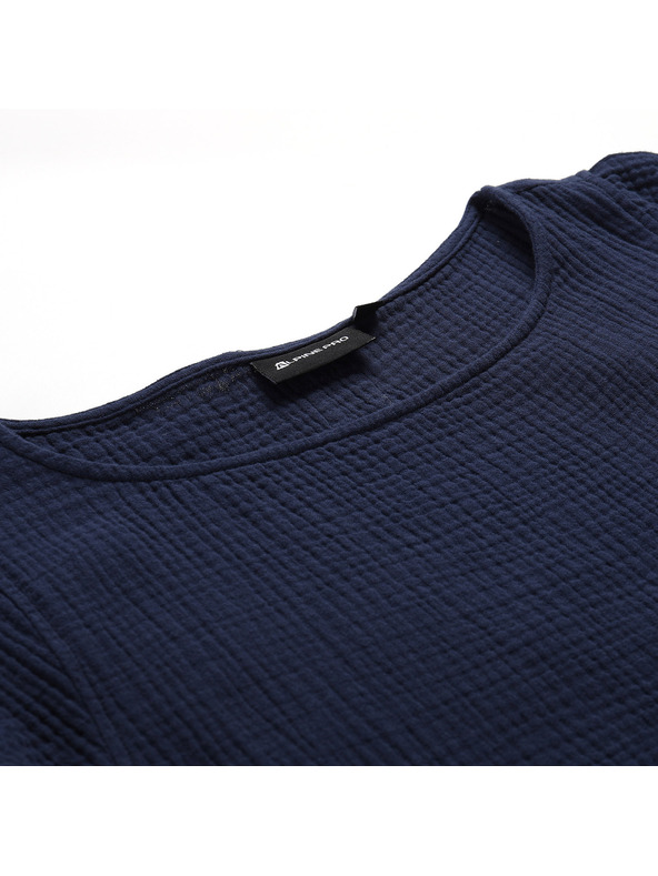 ALPINE PRO Női pamut ruha ALPINE PRO AKESA moonlit ocean