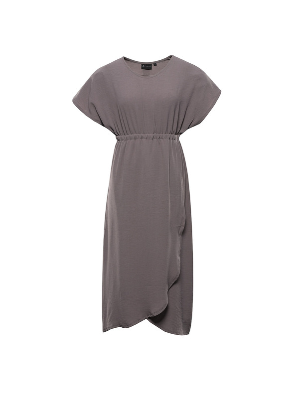 ALPINE PRO Női nyári ruha ALPINE PRO URAMA driftwood