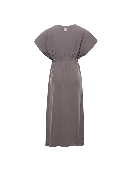 ALPINE PRO Női nyári ruha ALPINE PRO URAMA driftwood