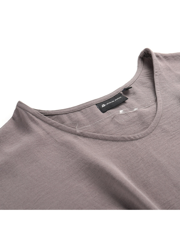 ALPINE PRO Női nyári ruha ALPINE PRO URAMA driftwood