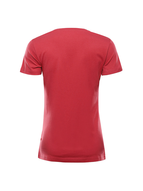 ALPINE PRO Női organikus pamut póló ALPINE PRO TERMESA 3 cardinal pb változat